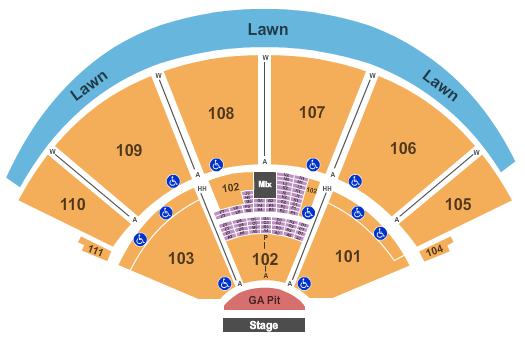 Cynthia Woods Mitchell Pavilion Pierce The Veil Seating Chart